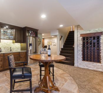 A Lower Level that Oozes Comfort