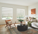 Graber Layered Shades (opened)
