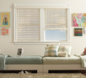 Lafayette Faux Wood Blinds - "Photography courtesy of Lafayette Interior Fashions."