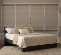 Lafayette Tenera Sheer Shadings (fully closed) - "Photography courtesy of Lafayette Interior Fashions."